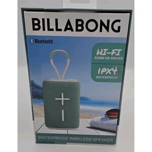 Billabong Bluetooth Waterproof Wireless Speaker Surf 5 52mm HD Driver IPX4 NEW